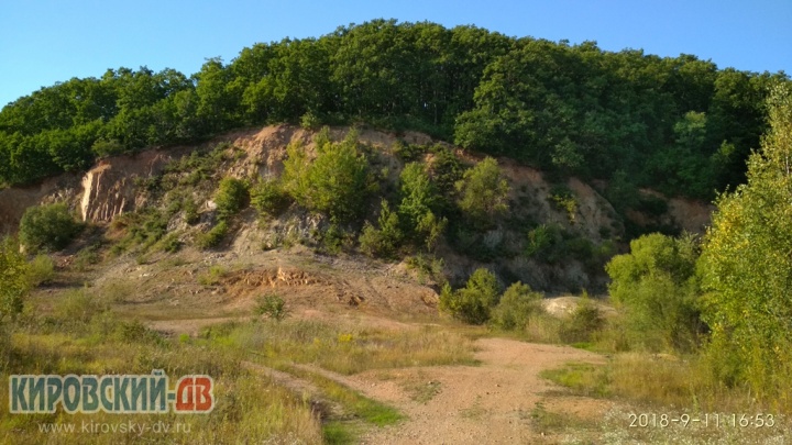 Карьер в районе Родникового Карьер в районе Родникового