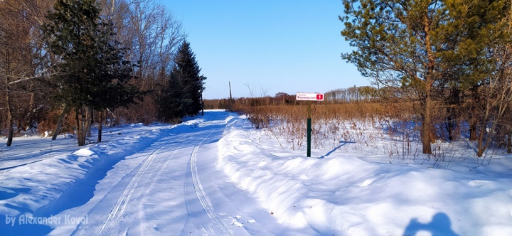 Фермерский переулок в посёлке Кировский