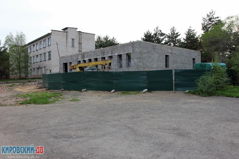 Стройка, пгт.Кировский