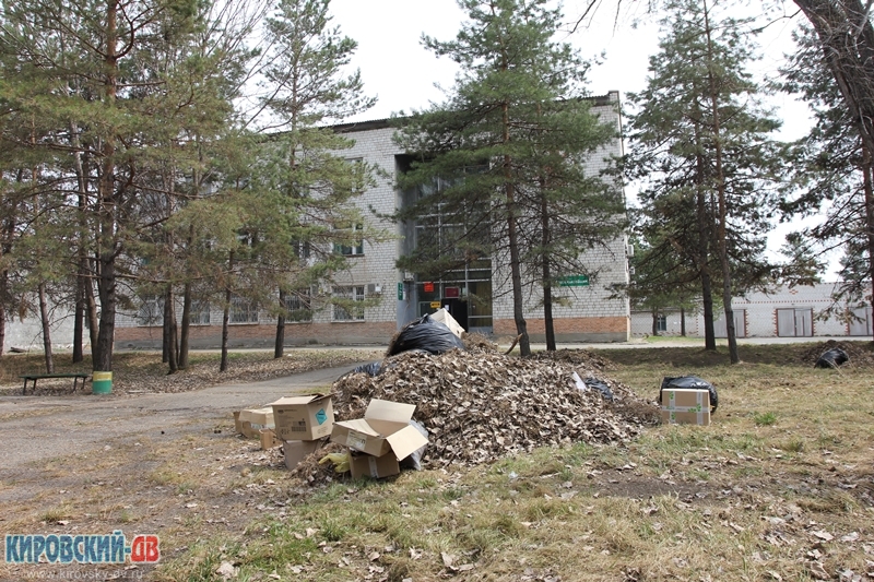 За музеем, пгт.Кировский