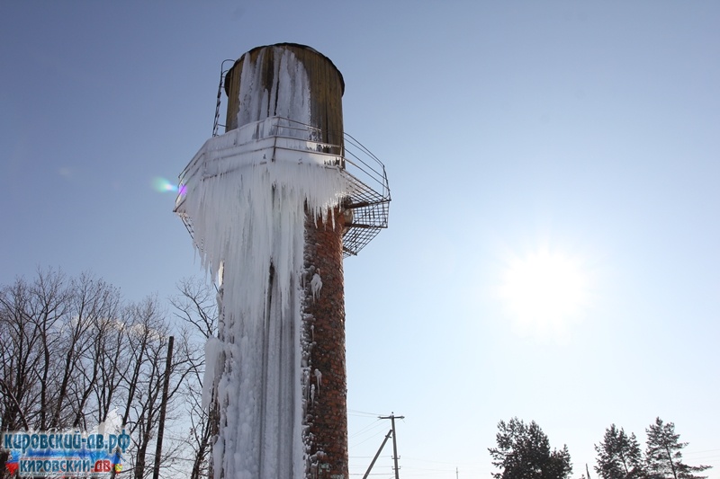 Башня водонапорная, пгт.Кировский