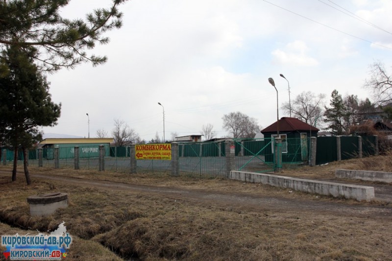 Автостоянка в пгт. Кировский