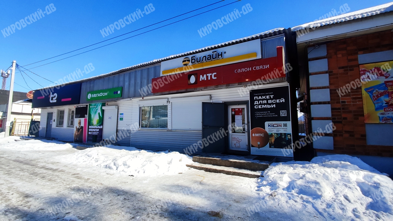 Билайн в пгт. Кировский